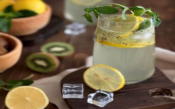 طرز تهیه موهیتو کیوی | نوشیدنی خوشمزه!