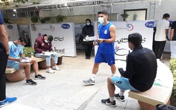 بازیکنان تیم استقلال در تست پزشکی