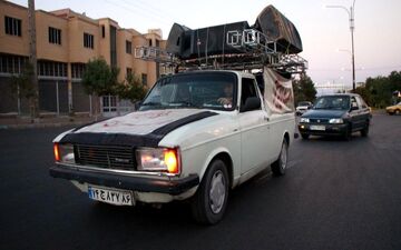 حسینیه سیار شهرداری سمنان در دهه اول محرم 99