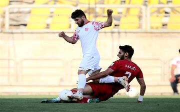 شکست پرسپولیس در دیدار دوستانه مقابل فولاد خوزستان + عکس