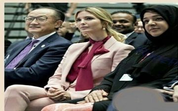 تیپ ایوانکا ترامپ در نشست بانک جهانی+عکس