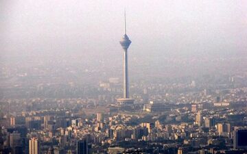 هوای تهران در وضعیت نارنجی و آلوده قرار گرفت

