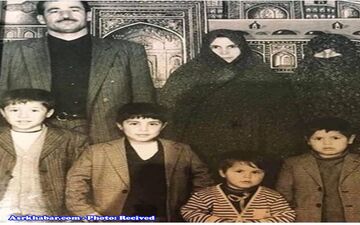عکس خانوادگی علی دایی به مناسبت روز پدر