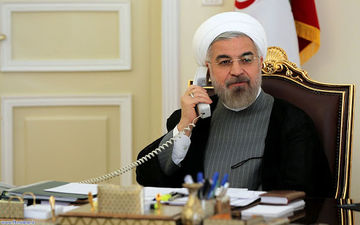 روحانی به محمداف: توسعه روابط و همکاری‌ها با ترکمنستان برای ما حائز ا همیت است