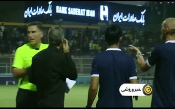 شکایت باشگاه استقلال از داور بازی با نفت مسجدسلیمان+فیلم 
