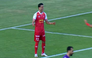 ویدئو | گل اول پرسپولیس به هوادار توسط عیسی آل کثیر با پاس زیبای عالیشاه 