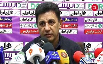 کنفرانس خبری قلعه نویی و دایی بعد از بازی 