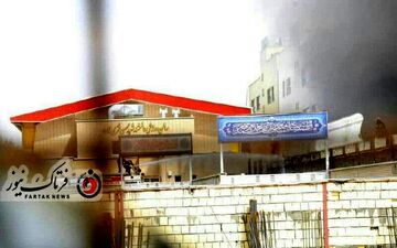 اختصاصی/تصاویری از آتش سوزی بیمارستان میلاد اصفهان 
