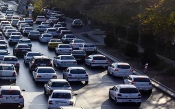 ترافیک در ورودی و خروجی های مشهد پر حجم است