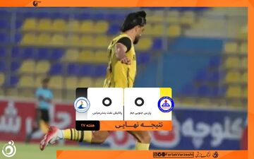 بن‌بست در جم؛ تساوی بدون گل دو تیم جنوبی