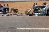 تصادف مرگبار دو پراید در خراسان جنوبی؛ ۳ نفر جان باختند و ۲ نفر مصدوم شدند
