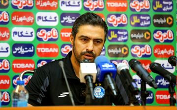 حیدری: همه تیم‌ها مشکل دارند، نه فقط استقلال/ بدشانس بودیم که چادرملو را نبردیم