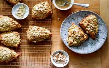 طرز تهیه اسکون نارگیلی | واقعا خوشمزه س!