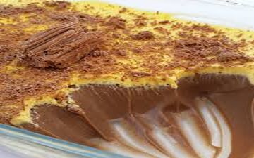 طرز تهیه دسر کاسترد شکلاتی 