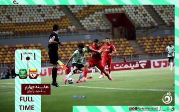 خلاصه بازی فولاد 1 - خیبر 1 + ویدئو