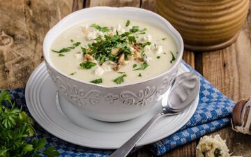 طرز تهیه آش گندم شیر!
