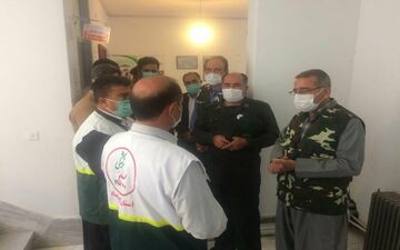 گزارش تصویری اعزام تیم چند تخصصی بسیج جامعه پزشکی استان کرمانشاه به منطقه کمتر برخوردار باینگان 