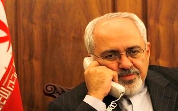 گفتگوی تلفنی ظریف و وزیر خارجه کنیا