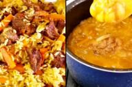 این پلو خیلی خوشمزه س| طرز تهیه  اوگرا پلو 