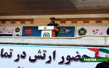 
به شعار ارتش برای ملت همچنان پایبند هستیم/ 
هر نوع تهدیدی را با اقتدار و صلابت در کمترین زمان پاسخ خواهیم داد