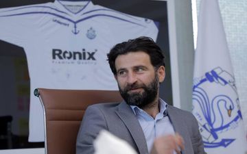 پژمان نوری ابزار بازگشت رویایی ملوان را فراهم کرد/ رونمایی از اسپانسر پیراهن قوی سپید