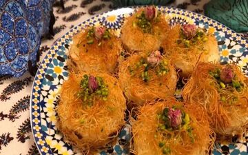 باقلوا شعریه ترکیه‌ای: طرز تهیه با طعم بی‌نظیر