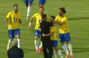 شلیک تماشایی کریم‌زاده؛ گل اول صنعت نفت به ملوان + ویدئو
