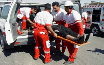 تصادف وحشتناک و رخ به رخ سواری جک با تریلی /4کشته و مصدوم در تصادف  جاده میاندوآب - بوکان
