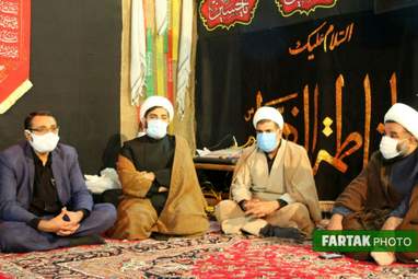 مراسم درگذشت والده مکرمه حجت‌الاسلام  رئیس سازمان گسترش اقتصاد مقاومتی 