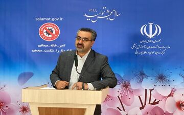 فیلم/ آخرین آمار وضعیت کرونا در ایران امروز جمعه 15 فروردین