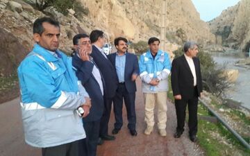 رئیس سازمان مدیریت بحران کشور از مناطق سیل‌زده پلدختر بازدید کرد