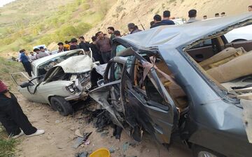 تصادف خونین در محور پالنگان-کامیاران
