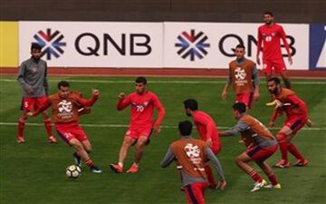  تمرین پرسپولیسی ها در زمین موردعلاقه کی‌روش