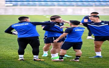 حضور اورونوف در تمرینات ازبکستان