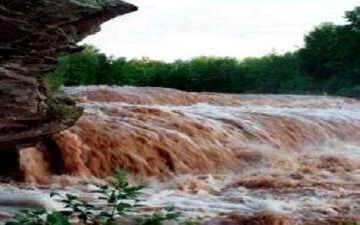 سیلاب کم سابقه در هرسین در اولین روزهای پاییز