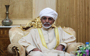 سلطان قابوس پادشاه عمان درگذشت
