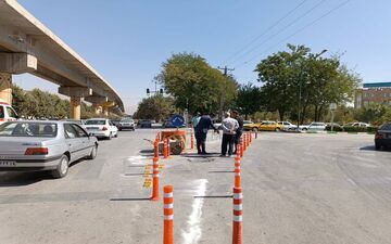 حذف دوربرگردان "سه راه حافظیه" کرمانشاه جان بیماران را به خطر می اندازد