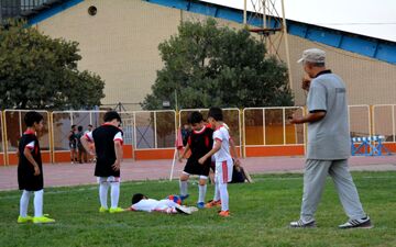 مدرسه فوتبال بیستون کرمانشاه به روایت تصویر