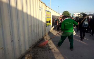 ۱۰۰ پاکبان اراکی به مرز مهران اعزام شدند