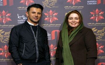 فیلم/ راه رفتن امین حیایی روی اعصاب ژاله صامتی