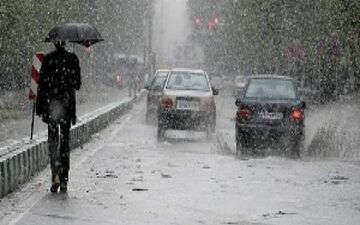 بارش باران و برف در خراسان‌جنوبی/ کاهش محسوس دمای هوا