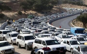 شروع موج بازگشت زوار "اربعین"/ افزایش 30 برابری ترافیک محورهای کرمانشاه