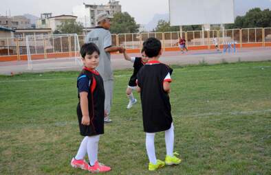 مدرسه فوتبال بیستون کرمانشاه به روایت تصویر