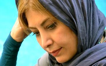 چهره پیر و پژمرده لادن طباطبایی