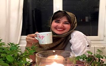 دعوت جالب بازیگر معروف به چالش چای + عکس