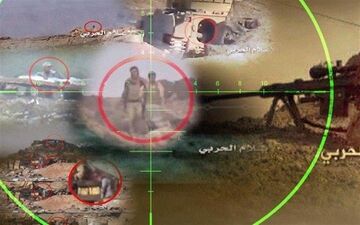 شکار ۱۰ مزدور ائتلاف متجاوز سعودی در عملیات یمنی‌ها