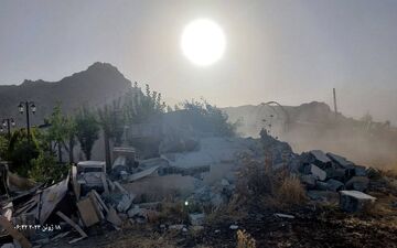 قلع و قمع 2451 متر‌مربع ساخت و ساز غیرمجاز در اراضی ملی شهرستان کرمانشاه


