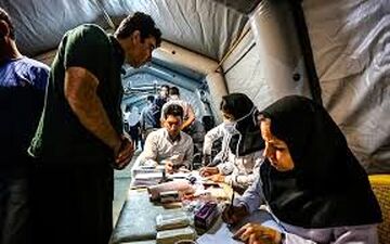  آخرین وضعیت بهداشتی و درمانی مناطق زلزله زده کرمانشاه