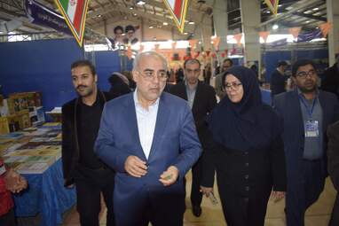 بازدید الهی‌تبار معاون سیاسی و امنیتی در چهاردهمین نمایشگاه کتاب به روایت تصویر