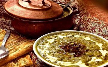 طرز تهیه  آش امام قزوین| این آش واقعا فوق العاده س!